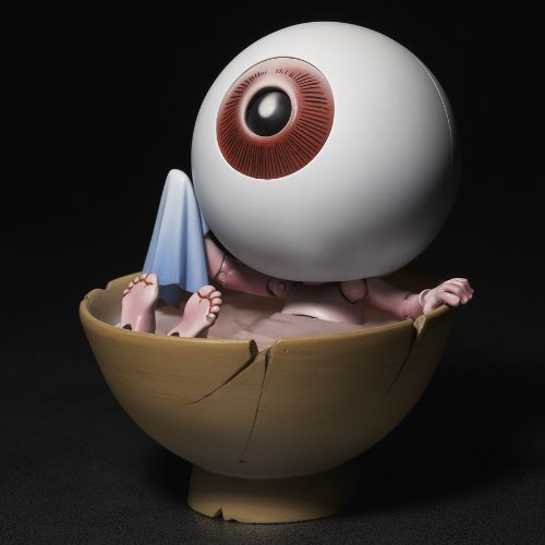Medama Oyaji - 1/1 scale - Revoltech Takeya Gegege no Kitaro - Kaiyodo