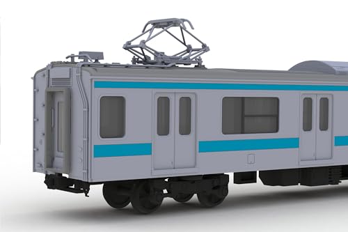 1/80 Scale Plastic Kit <Plakit-Extra> East Japan Railway Company 209 Series DC Train Type (Keihin Tohoku Color) Moha 209, Moha 208 Kit PP178