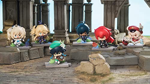 miHoYo "Genshin Impact" Battle Scene Series Trading Figure Mondstadt Edition (Set of 6)