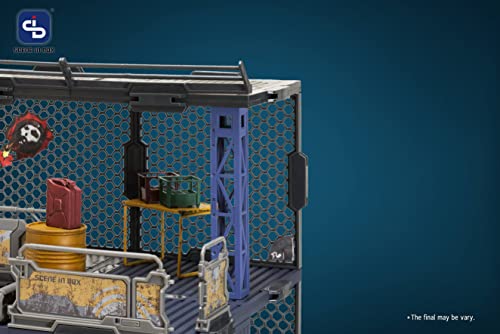 FRESH RETRO 1/24 SCALE DIORAMA BUILDING SET SIB10 CONTAINER WAREHOUSE