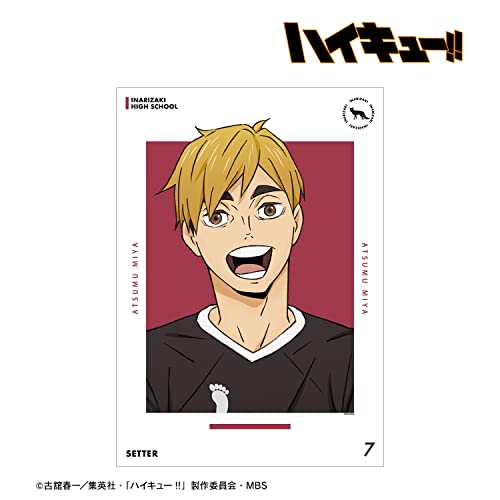 "Haikyu!!" Miya Atsumu Uniform Ver. A3 Matted Poster