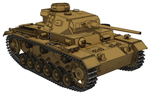 Panzer III Ausf.J (Kuromorimine Girls High School Ver. Version)-1/35 scale-Girls und Panzer-Platz