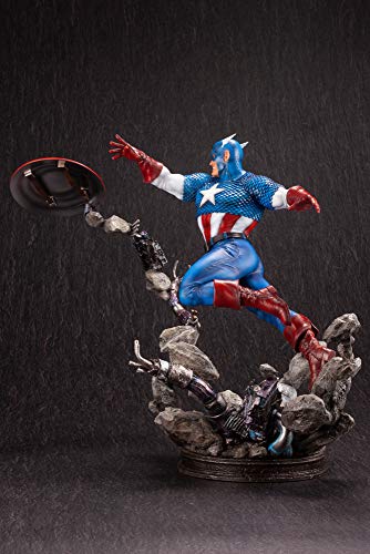 Marvel Avengers Captain America Fine Art Statue