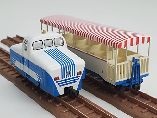Railway Collection Narrow Gauge 80 Omoide no Seibu Railway Yamaguchi Line B12 + Open Deck Passenger Car Type 2 Car Set