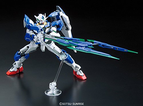 GNT-0000 00 Qan [T] - 1/144 Échelle - RG (n ° 21), Gekijouban Kidou Senshi Gundam 00: Un réveil du pionnier - Bandai