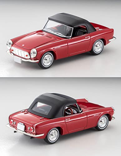 1/64 Scale Tomica Limited Vintage TLV-199b Honda S600 Closed Top (Red)
