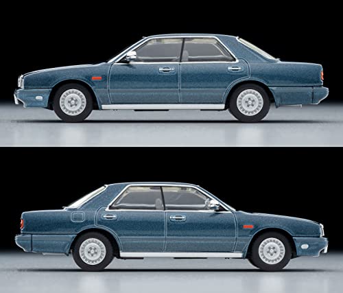 1/64 Scale Tomica Limited Vintage NEO TLV-N278a Nissan Cedric Cima Type II Limited (Grayish Blue) 1988