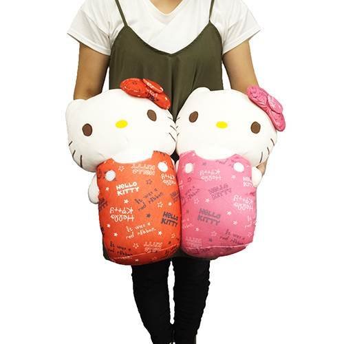 "Hello Kitty" Premium Mocchiri Dakimakura Red