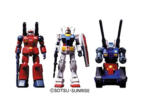 RX-75-4 Guntank RX-77-2 Guncannon RX-78-2 Gundam Gundam Operation V Set - 1/144 Scala - HGUC, Kicou Senshi Gundam - Bandai