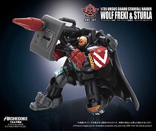 TOYS ALLIANCE LIMITED ARC-07 "ARCHE-YMIRUS" 1/35 SCALE URSUS GUARD STARFALL RAIDER WOLF FREKI & STURLA
