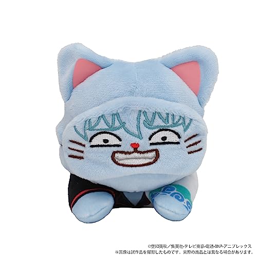 Gintama withCAT Plush with Eye Mask -Nesoberi- Sakata Gintoki