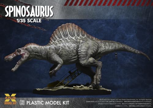 1/35 Scale "Jurassic Park III" Spinosaurus Plastic Model Kit