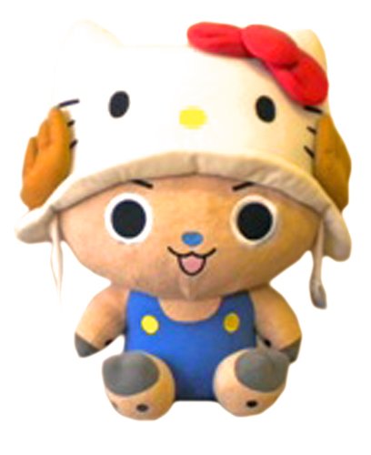 "One Piece x Hello Kitty" Plush with Blanket One Piece The New World Ver.