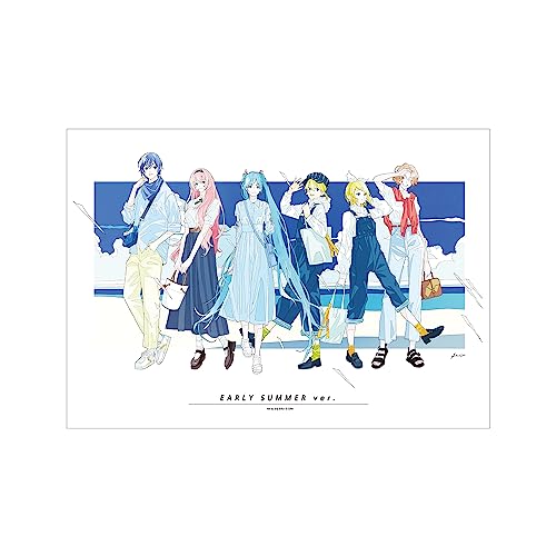 Piapro Characters Original Illustration Group Early Summer Outing Ver. Art by Rei Kato A3 Matted Poster