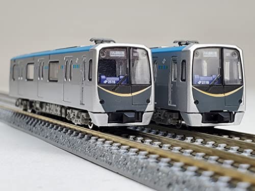Linear Subway Collection Sendai City Transportation Bureau 2000 Series Tozai Line (Gold Belt) 4 Car Set B