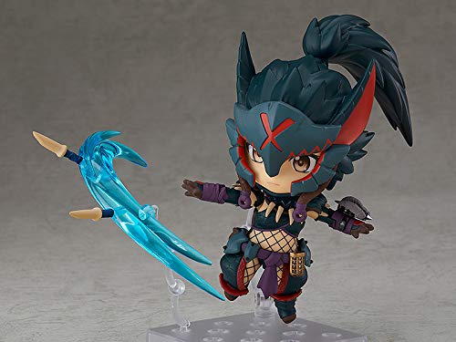 Monster Hunter World: Ghiaccio - Nendoroid # 1284-DX - Hunter: Nargacuga femmina Alpha Armor Ver. DX (buona compagnia di sorriso)