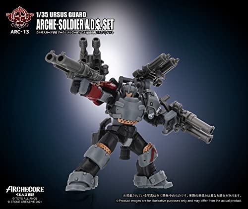 TOYS ALLIANCE LIMITED ARC-13 "ARCHE-YMIRUS" 1/35 SCALE URSUS GUARD ARCHE-SOLDIER A.D.S. SET