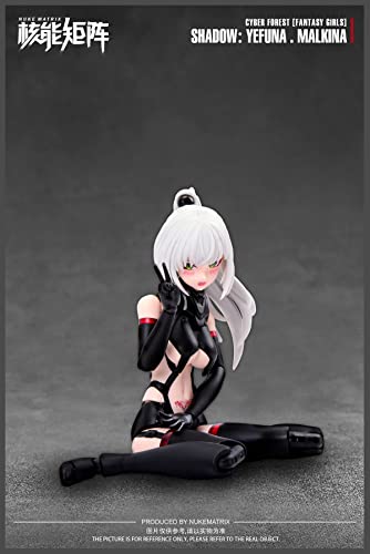 NUKE MATRIX "CYBER FOREST FANTASY GIRLS" SHADOW: YEFUNA MALKINA PLASTIC MODEL KIT