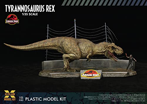 1/35 Scale "Jurassic Park" Tyrannosaurus Rex Plastic Model Kit