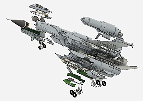 "SARISSA of Noctilucent Cloud" 1/144 MiG-31 Semargl Plastic Model Kit