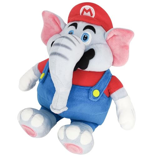 "Super Mario Bros. Wonder" SMW01 Elephant Mario Plush (S Size)