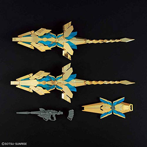 RX - 0 Licorne jusqu'à 03 phenex (mode de destruction, version narrative, plaqué or) - 1 / 144 échelle - hguc Kidou Senshi jusqu'à nt - bendai