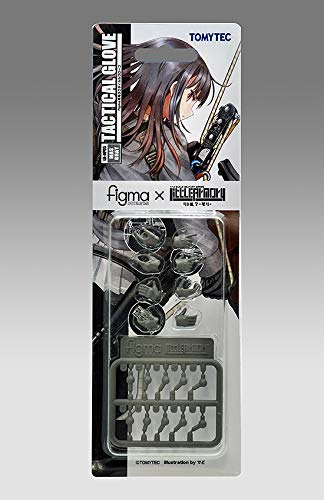 LittleArmory-OP5 figma Tactical Gloves Mas Grey
