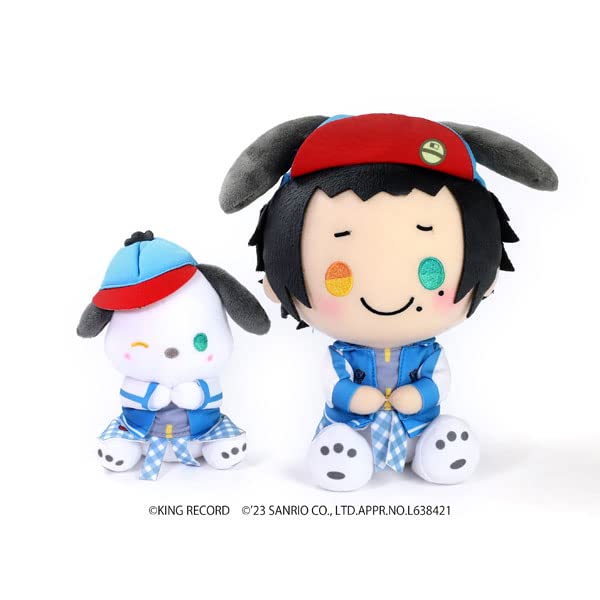 Hypnosismic -Division Rap Battle- Sanrio Nakayoku Edit Plush Set Yamada Jiro x Pochacco