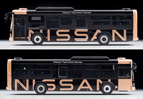 1/64 Scale Tomica Limited Vintage NEO TLV-N245c Isuzu Erga Nissan Shuttle Bus (Sunrise Copper M / Black)