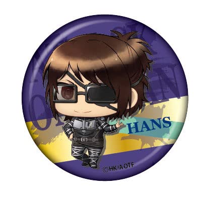 "Attack on Titan" Chimi Chara Can Badge Hans