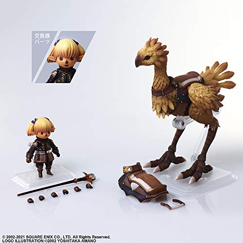 "Final Fantasy XI" Bring Arts Shantotto & Chocobo