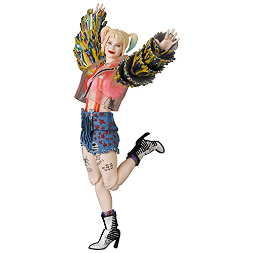 MAFEX "Birds of Prey (and the Fantabulous Emancipation of One Harley Quinn)" Harley Quinn (Caution Tape Jacket Ver.)