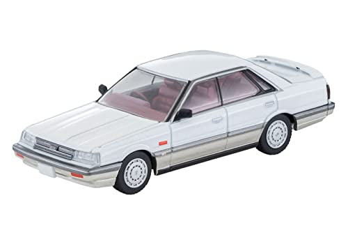 1/64 Scale Tomica Limited Vintage NEO TLV-N282a Nissan Skyline 4-door HT GT Passage Twincam 24V (White / Beige) 1986