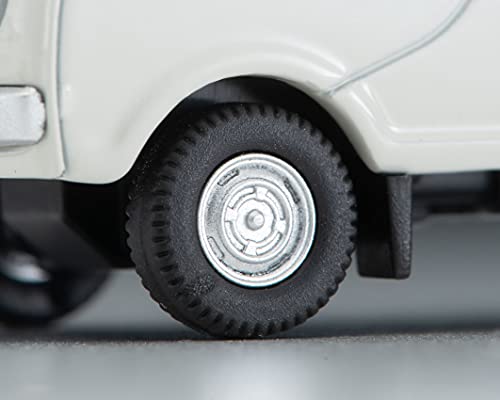1/64 Scale Tomica Limited Vintage TLV-198b Mazda Porter Cab Three-way Open (White) with Figure