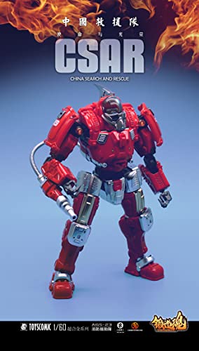 TOYSCOMIC FORGING SOUL SERIES AGS-23 CV-39 TYPE FIRE RESCUE TASK FORCE