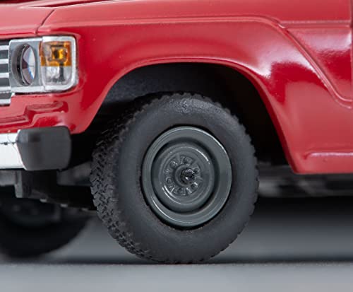 1/64 Scale Tomica Limited Vintage NEO TLV-N279b Toyota Land Cruiser 60 Standard Grade Up Van (Red)