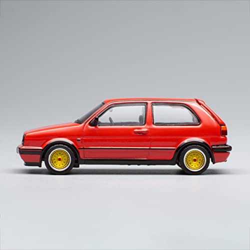 1/64 VOLKSWAGEN GOLF GTI MK2 RED