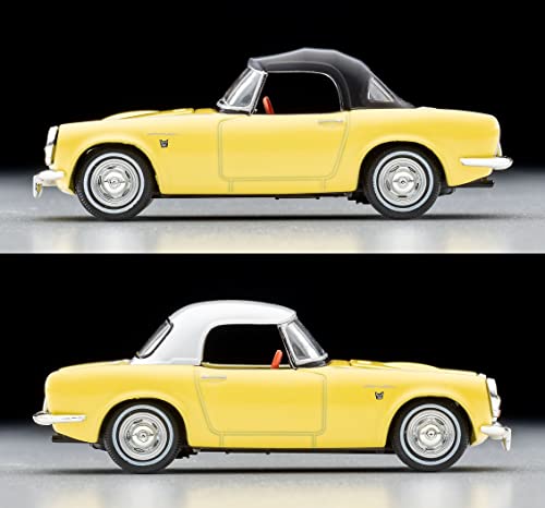 1/64 Scale Tomica Limited Vintage TLV-200b Honda S800 Closed Top (Yellow)