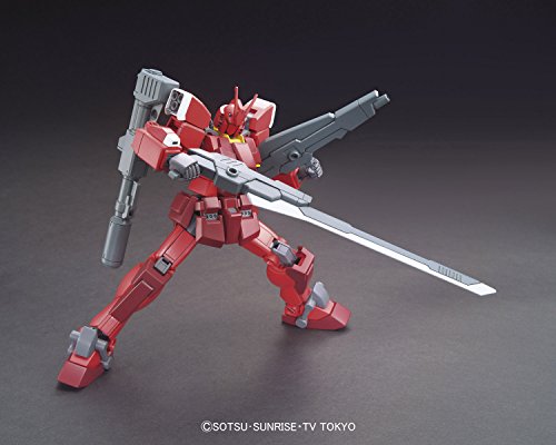 PF-78-3A GUNDAM INCREÍBLE RED WARRIOR - 1/144 ESCALA - HGBF (# 026), Gundam Build Fighters Try - Bandai