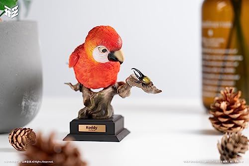 ART OF SHAPE "JUNGLE LOOKBOOK" SERIES 002 ARA MACAO KODDY RESIN STATUE