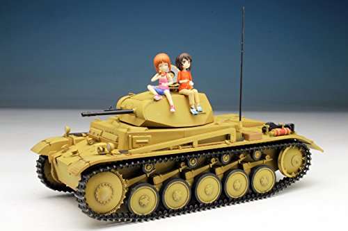 Maho e Miho PzKpfw II Ausf. F (Memoria di Miho & Maho versione) - 1/35 scala - Ragazze und Panzer der Film - Platz