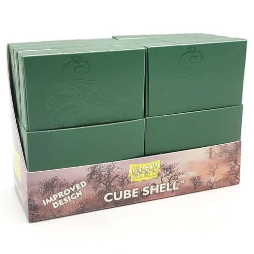 Dragon Shield Boxes - Cube Shell 30551 Forest Green