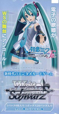 Weiss Schwarz Booster Pack Hatsune Miku -Project DIVA- F 2nd