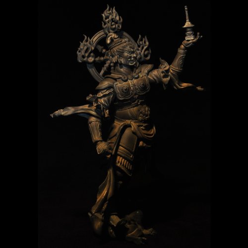 Tamon-ten (Wood Ver. version) Revoltech Takeya - Kaiyodo