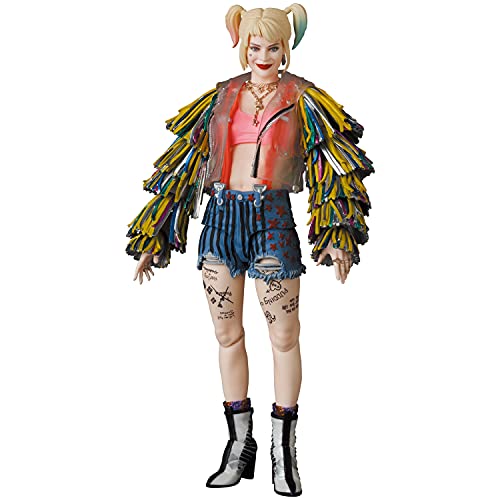 MAFEX "Birds of Prey (and the Fantabulous Emancipation of One Harley Quinn)" Harley Quinn (Caution Tape Jacket Ver.)