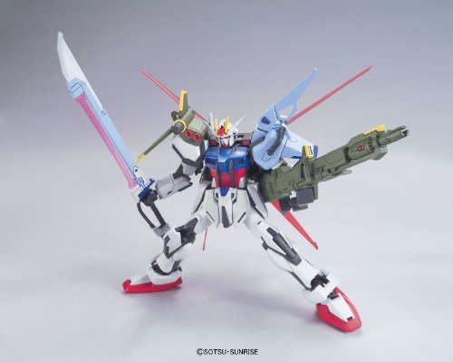 Gat-X105 Strike Gatm Gat-X105 + AQM / E-YM1 Perfect Strike Gundam - 1/144 Échelle - HG Gundam Seed (R17) Kidou Senshi Gundam Seed - Bandai