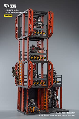 JOYTOY Battle for the Stars Mecha Depot Observation Tower 1/18 Scale Diorama