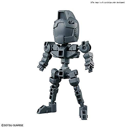 RGM-79 GM Kreuz Silhouetterahmen (graue Version) SD Gundam Cross Silhouette Kidou Senshi Gundam - Bandai