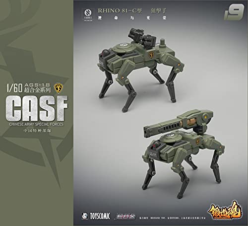 MECHANIC TOYS FORGING SOUL SERIES AGS-19 CASF RHINO 81-C GROUND FORCE SNIPER TYPE