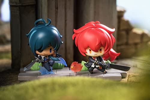 miHoYo "Genshin Impact" Battle Scene Series Trading Figure Mondstadt Edition (Set of 6)